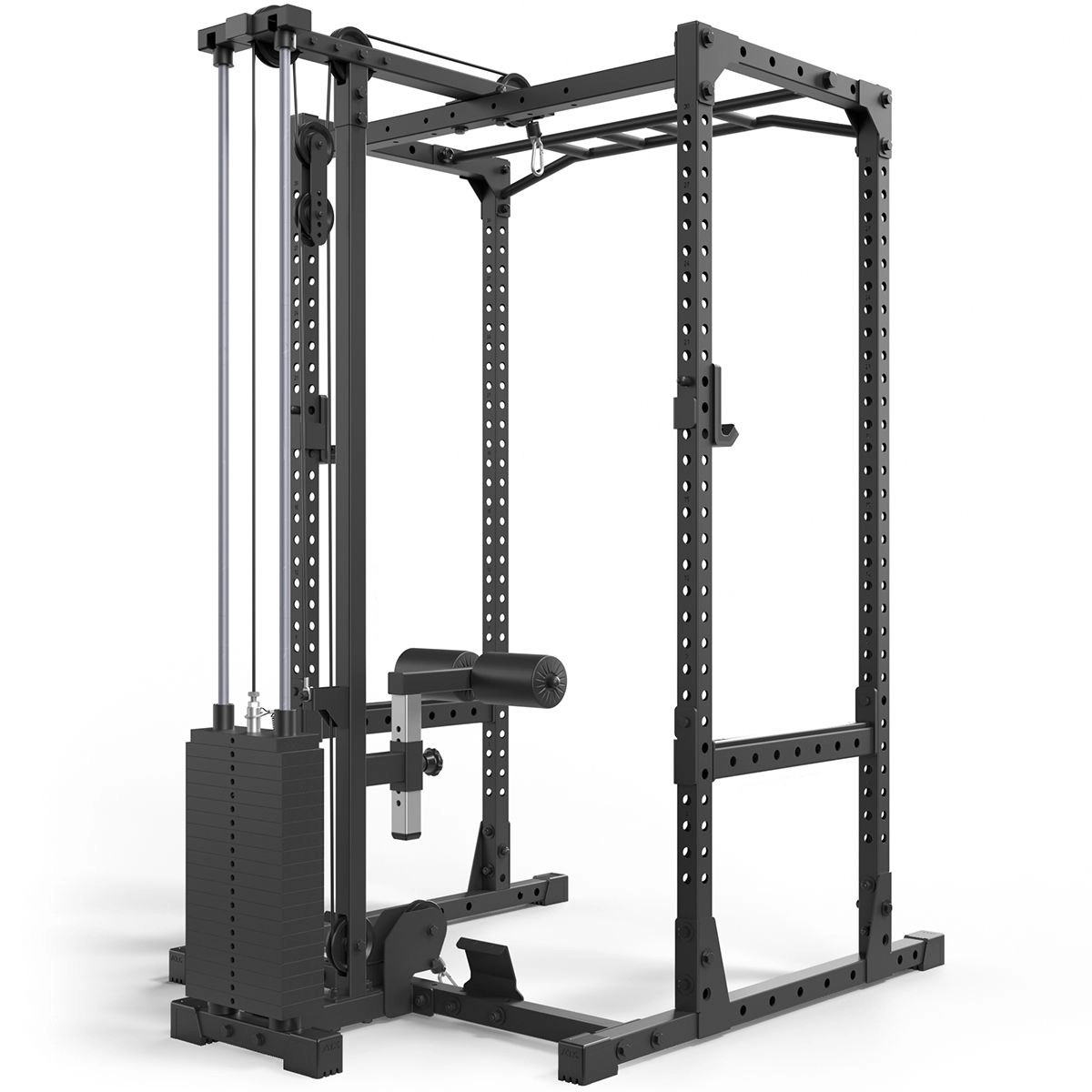 ATX&reg; Power Rack 510 och latsdragsalternativ med 100 kg Viktmagasin
