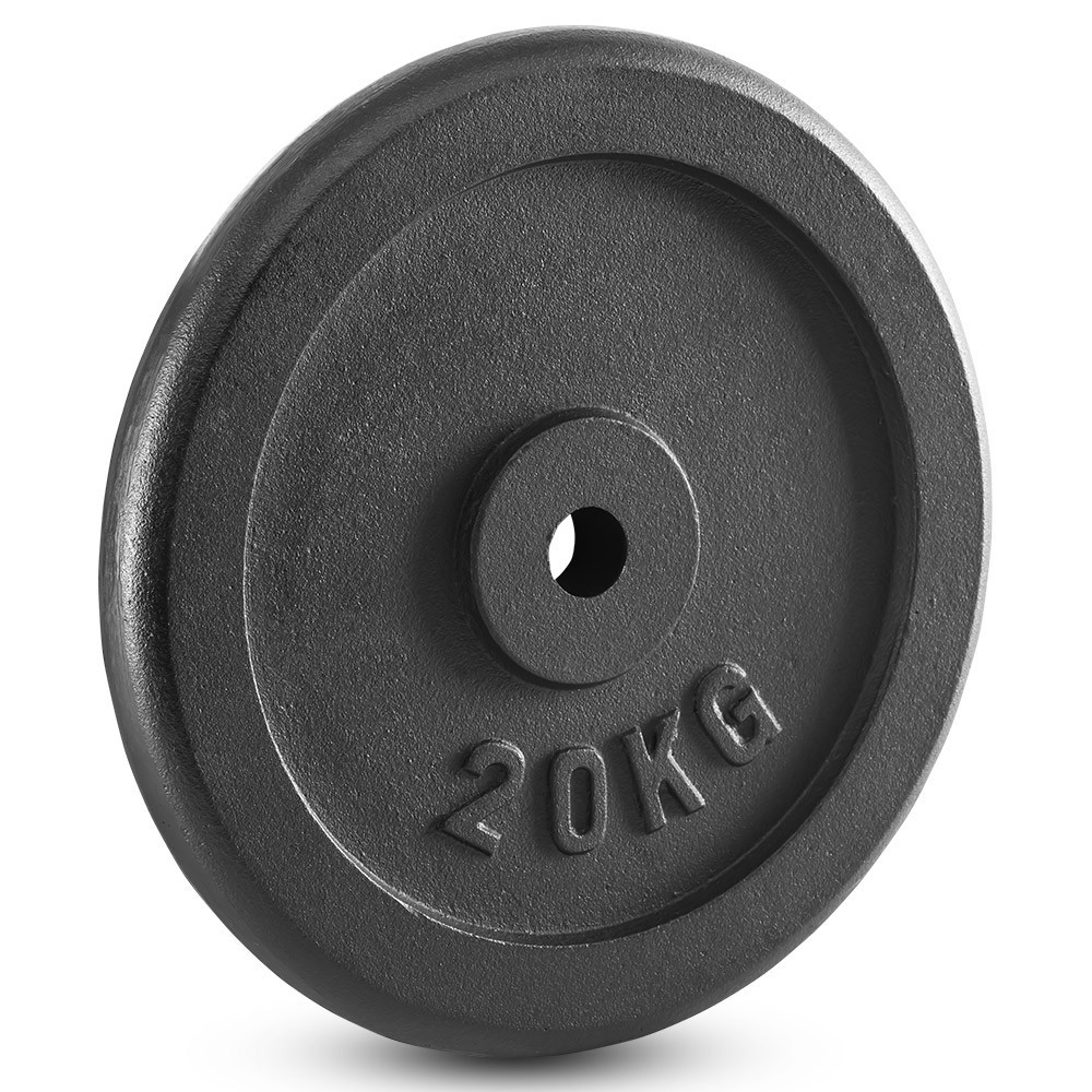 Viktskiva Gjutjärn - 30 mm - svart 20 kg
