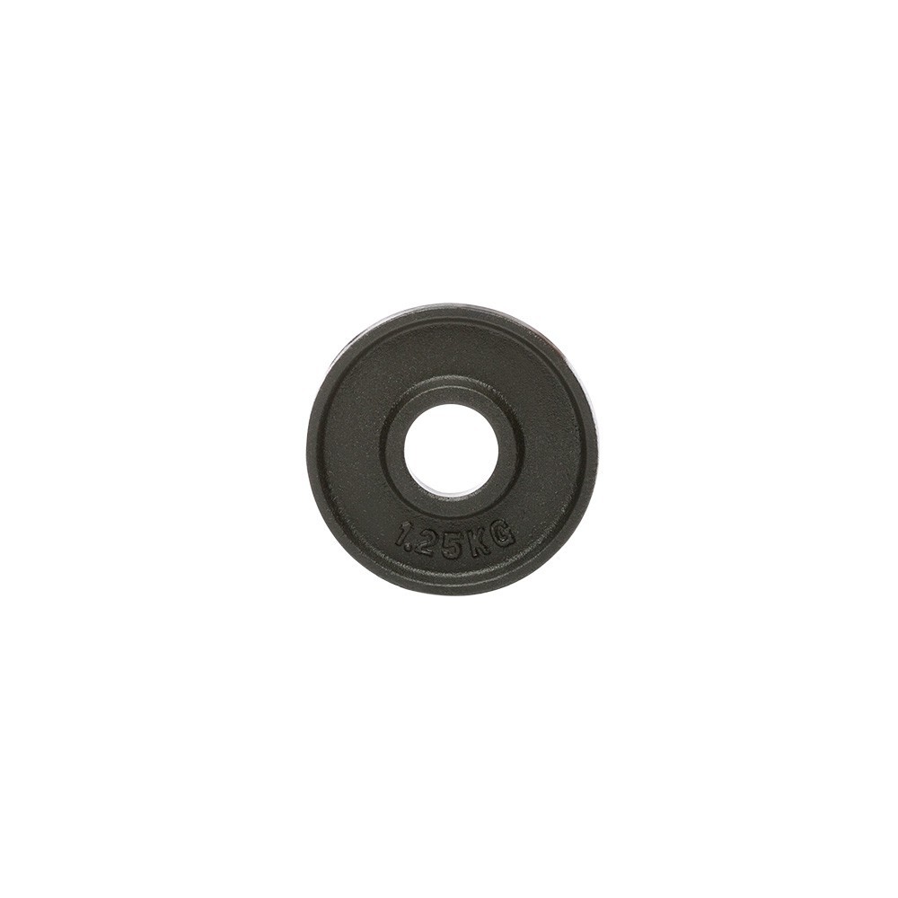 Viktskiva Gjutjärn 50 mm - 1,25 kg