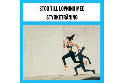 Stöd till löpning med styrketräning