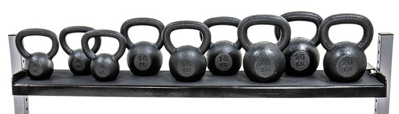 Ställning för kettlebells