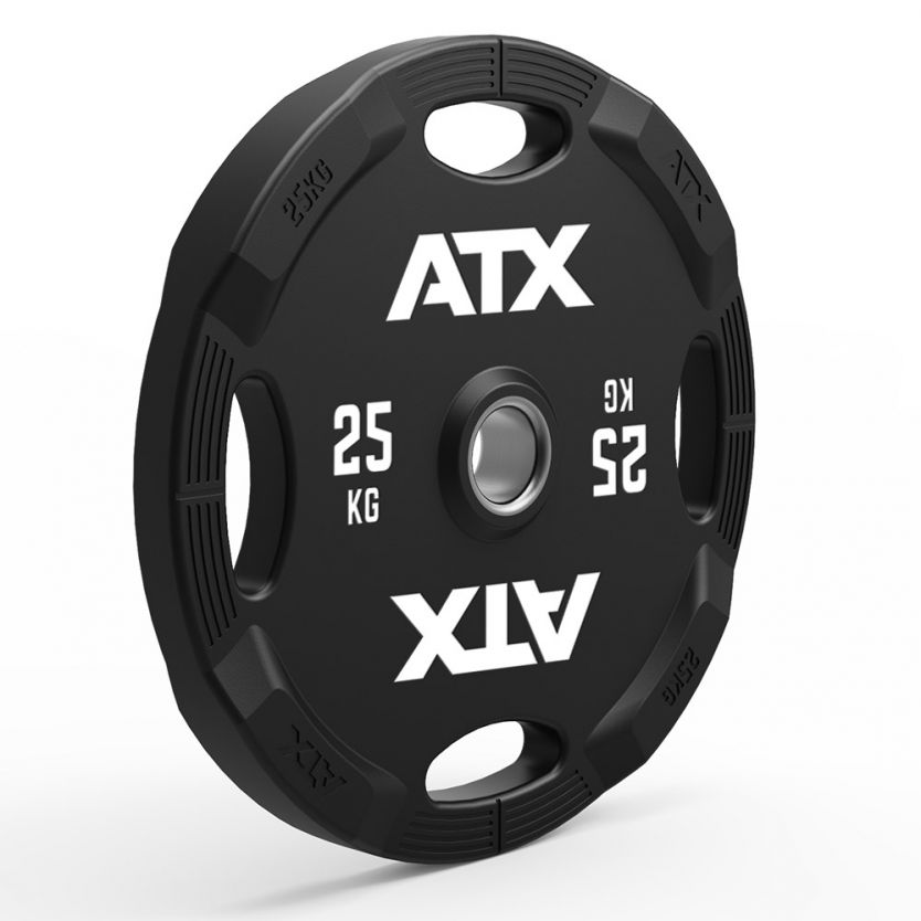 ATX® Polyurethan 4-Grip Viktskivor 1,25 till 20 kg / 50 mm