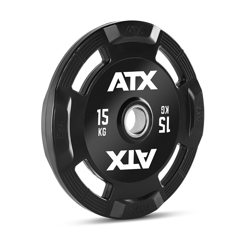 ATX® Gummerad viktskiva med 4-grepp 15 kg / 50 mm