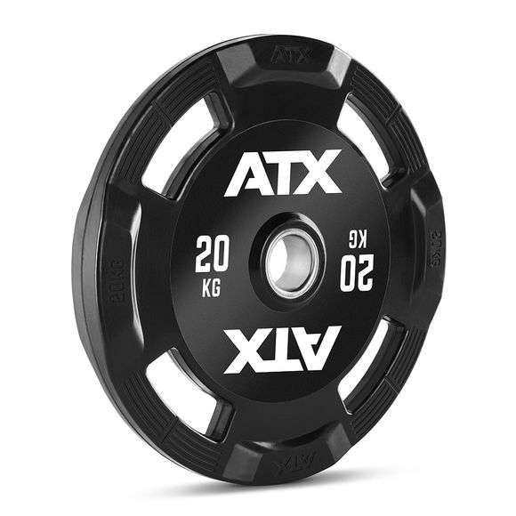 ATX® Gummerad viktskiva med 4-grepp 1.25-25 kg / 50 mm
