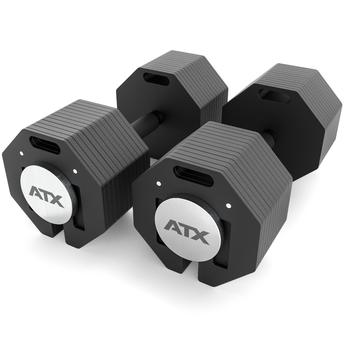 ATX&reg; Octa justerbara hantlar &ndash; 2 x 53 kg