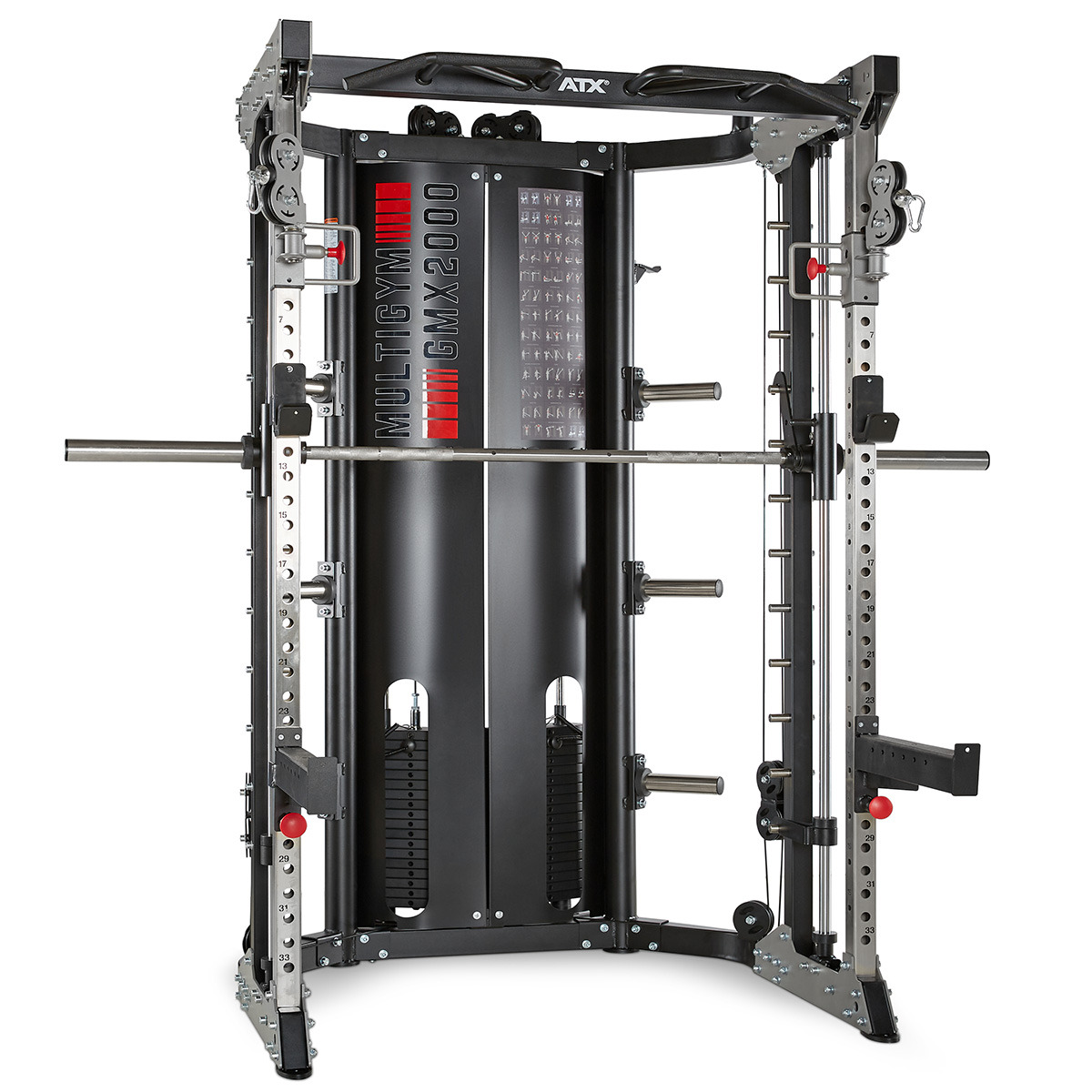 ATX&reg; Multigym GMX-2000 - 2x90 kg Viktmagasin