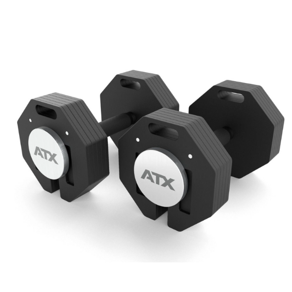 ATX® Octa justerbara hantlar – 2 x 24 kg