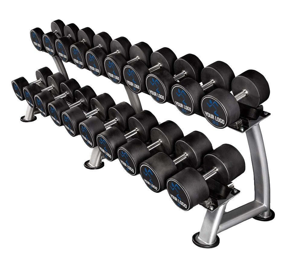ATX® Polyuretan hantelset 5-40kg med egen logotyp