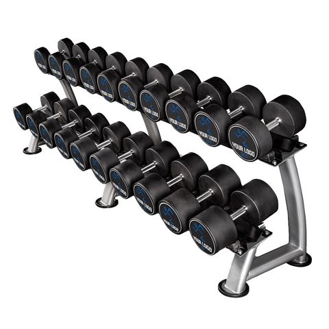 ATX® Polyuretan hantelset 5-40kg med egen logotyp