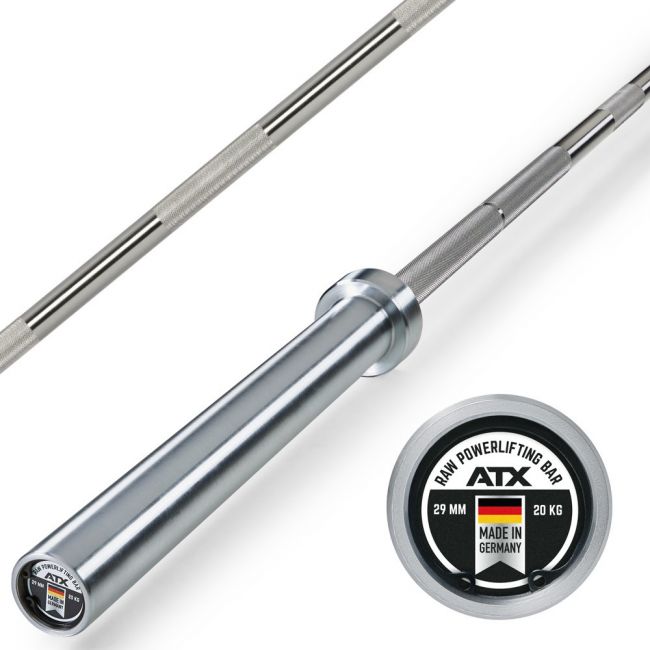 ATX® XTP® Raw Powerlifting Bar Typ 200 - 20 kg