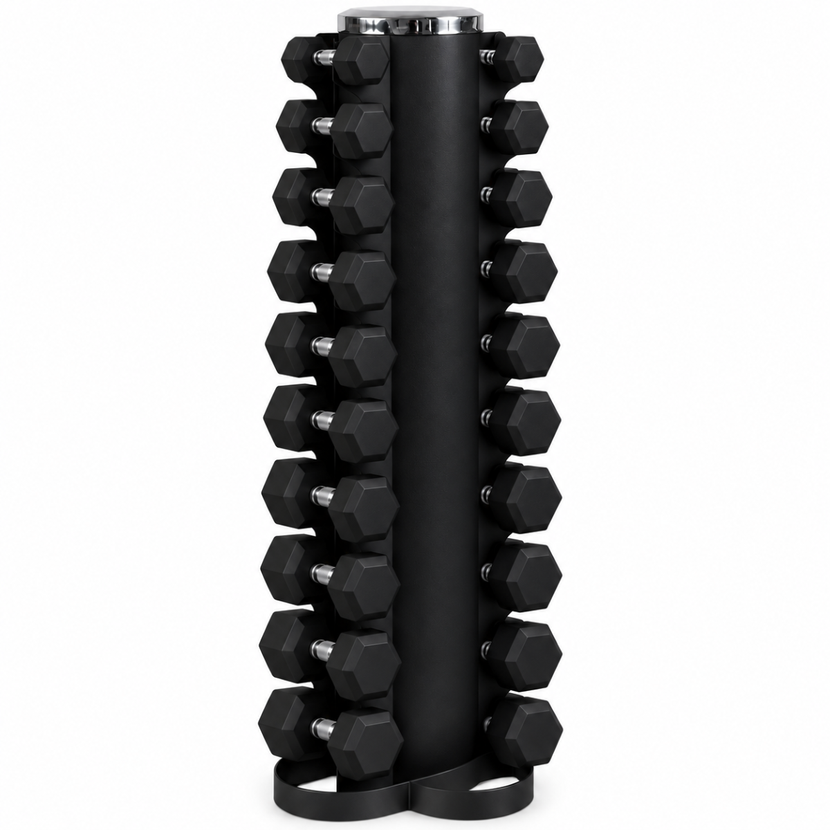 Hexagon Hantlar 1-10 kg  + Hantelst&auml;llning