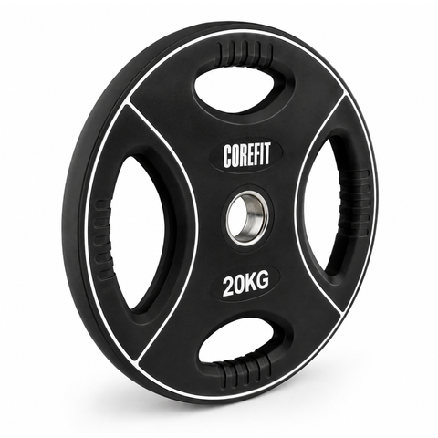 Corefit® 4-Grip TPU-viktskivor 1,25-25 kg / 50 mm