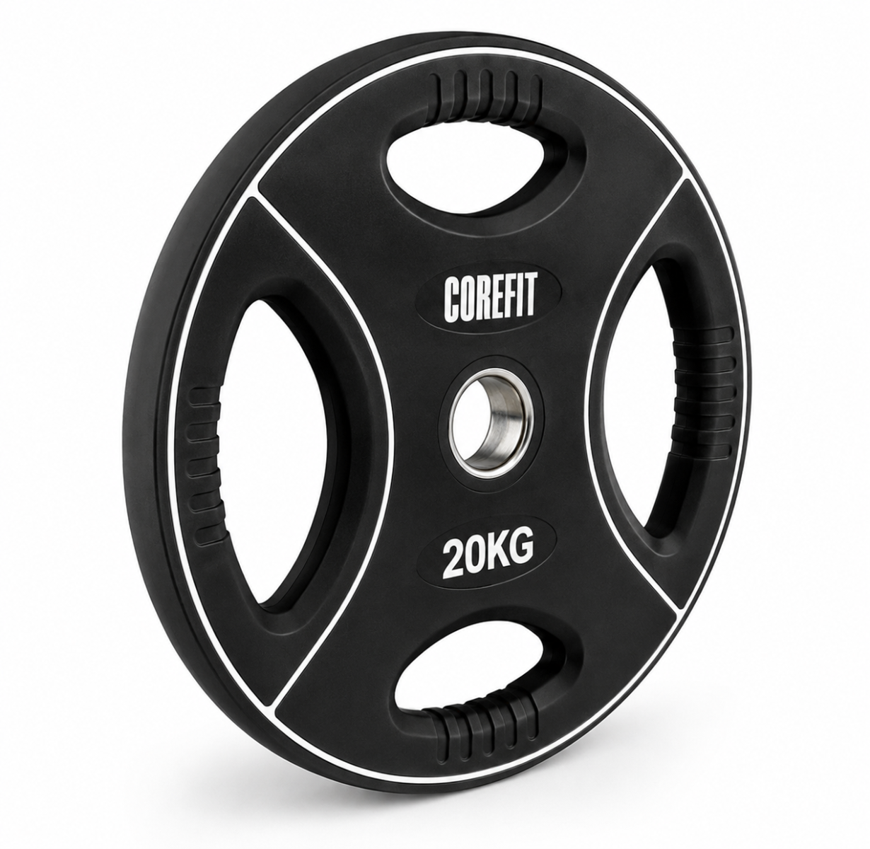Corefit® 4-Grip TPU-viktskivor 1,25-25 kg / 50 mm