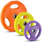 Viktskiva Gummi Gripper - 30 mm - färg - 1,25 till 10 kg 30-RGB-