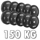 ATX® Gym Bumper Set Viktpaket 150 kg WLBS-GB-150