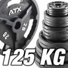 ATX® Viktpaket i Järn 125 kg 50-ATX-VP-125