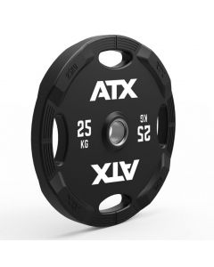 ATX® Polyurethan 4-Grip Viktskiva 1,25 till 20 kg / 50 mm 50-ATX-TPU-