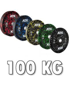 ATX® Color Splash Rubber Bumper Viktpaket 100 kg VP100-50-ATX-CSP