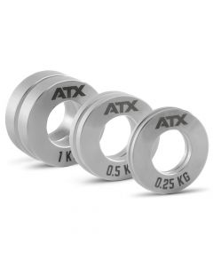 ATX® Mini Fractional Steel Plates set 2 x 0,25 - 1 kg
