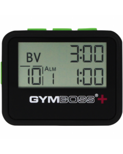Gymboss PLUS Intervall Timer svart/grön