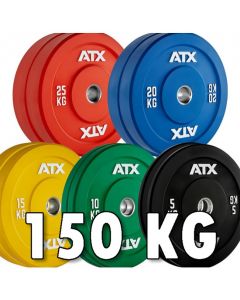 ATX® Full Rubber Bumper set Viktpaket 150 kg VP150-50-ATX-CRP