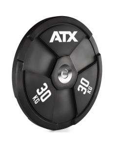 ATX® Wagon Wheel 30 kg Premium Rubber Viktskiva