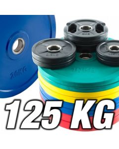 Olympia Färgkodat Viktpaket 125 kg