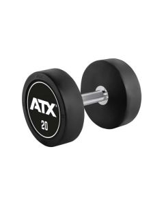 ATX® Gummibelagda Pro Style Hantlar 5-30 kg (Logo på svart botten)