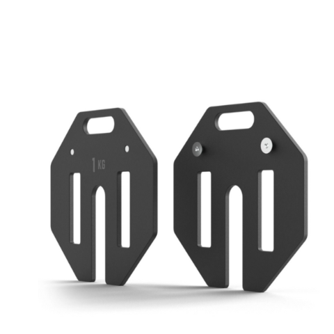 ATX® OCTA viktplattor 2 x 1 kg