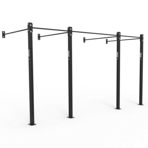ATX® Wall RIG 3-Feld System, 2 Rack Stations, 7 Pull-Up Stations, schwarz