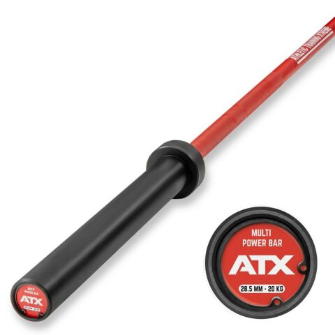 ATX® Cerakote Multi Bar Fire Red skivstång