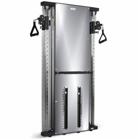 ATX® Dubbel Cable maskin med Akrylspegel 2 x 60 kg