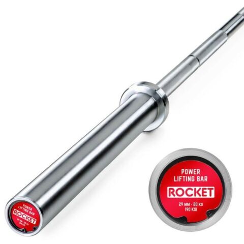 ATX® Rocket Series 190K Styrkelyftstång Bright Zinc 20 kg
