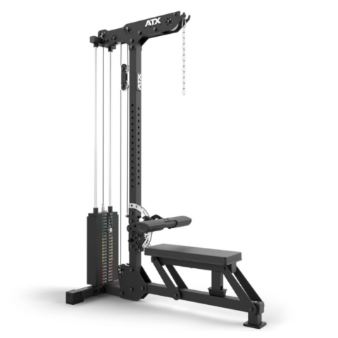 ATX® latsdrag- och undre kabelmaskin LMSW-700 med 115 kg viktmagasin