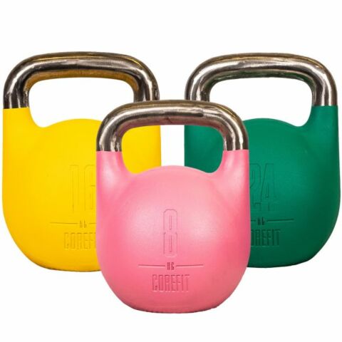 Corefit® Kettlebell Professional Paket 8, 16 och 24 kg