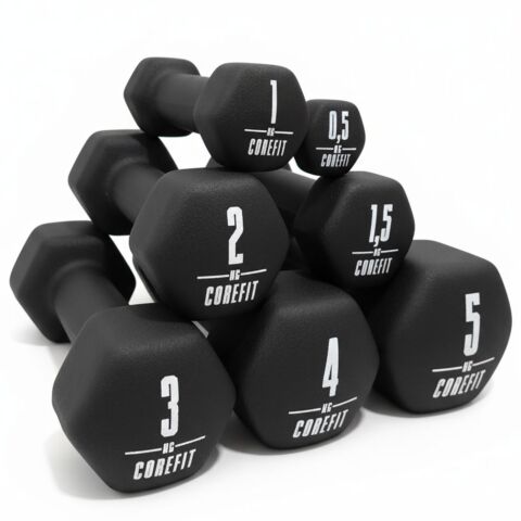 Corefit® Neoprenhantlar 0,5-5 kg / st
