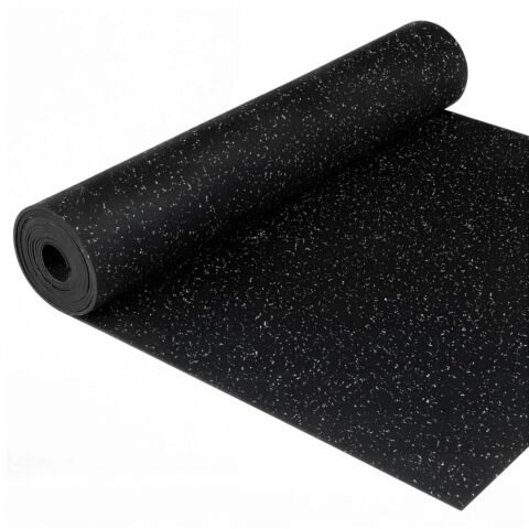 Corefit® Gummimatta 1x10 m / 8 mm EPDM - Svart/Ljusgrå