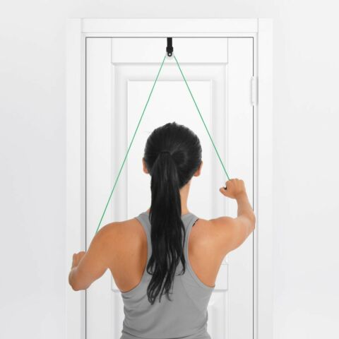 Motståndsgummiband MVS med Dörrfäste - Gul