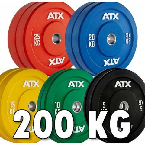ATX® Full Rubber Bumper set Viktpaket 200 kg