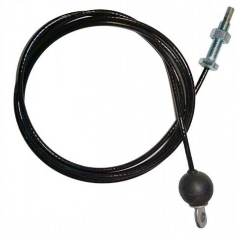 Måttbeställd stålvajer / kabel 6 mm - 1m