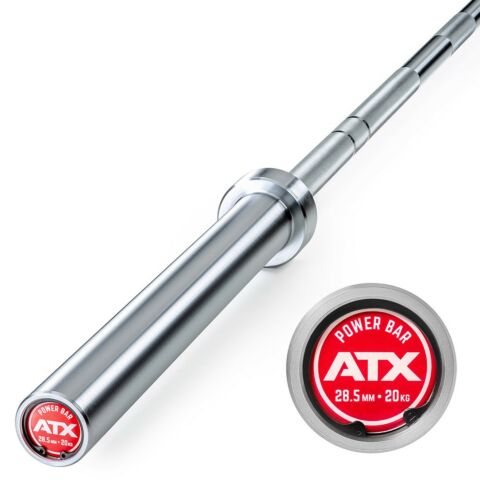 ATX® Power Bar - Chrom Red + 700 kg