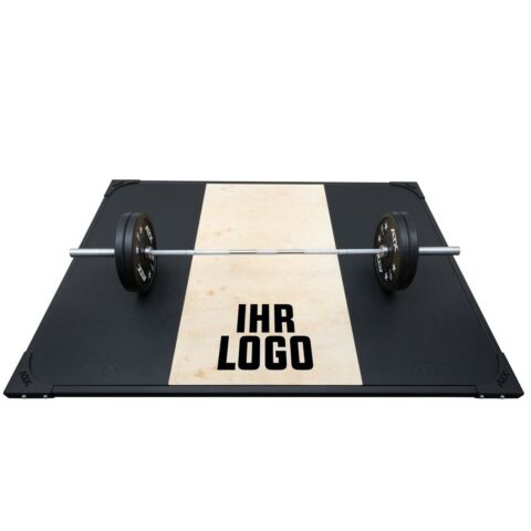 Tyngdlyftsplattform - Shock Absorption System - Med custom logo