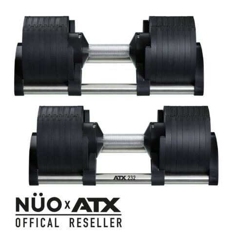 Nüobell® - Justerbart Hantelset 2-32 kg