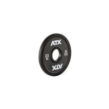 ATX® Kalibrerade Viktskivor av Grovt Stål - 2,5 kg Svart