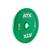 ATX® Kalibrerade Viktskivor av Grovt Stål - 10 kg Grön