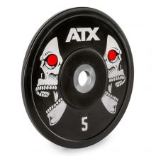 ATX® - XTREME Urethan Bumper Plates / Viktskivor - SKALLE - 5 kg