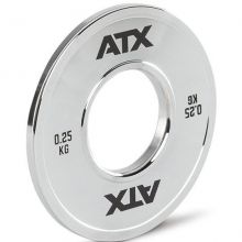 ATX® Kalibrerad Viktskiva 0,25 kg - Krom