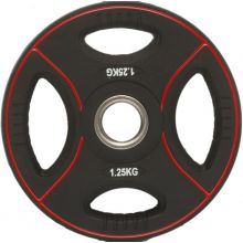 Polyuretan viktskiva med handtag - 30 mm 1,25 kg