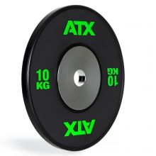 ATX® HQ-Rubber Bumper Plates - Svart 10 kg
