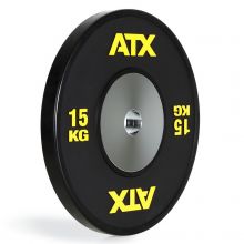 ATX® HQ-Rubber Bumper Plates - Svart 15 kg